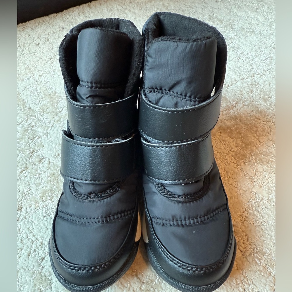 Sorel Kids Black Snow Boots
